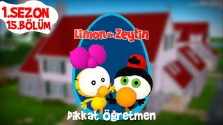 Limon ile Zeytin 1.Sezon 15.Bölüm - Dikkat Öğretmen | TRT Çocuk-Disney Channel(4