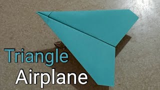 Avion En Papier Triangulaire