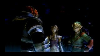 Super Smash Bros Brawl-Link And Zelda Put Ganondorf To Action-Cutscenes-Frezhor-Nintendo Wiiwii U