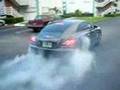 Chrysler crossfire burnout