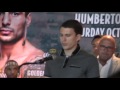 Lucas Matthysse vs Viktor Postol FINAL PRESS CONFERENCE