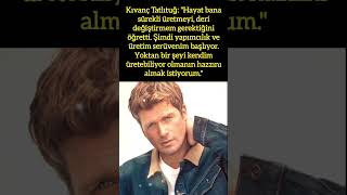 Kivanç Tatlituğdan Yapimcilik Ve Üreti̇m Serüveni̇ne Başlama Açiklamasi