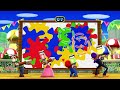 Mario Party 9 Step It Up - Luigi vs Peach vs Mario vs Waluigi Master Difficulty Gameplay | GreenSpot