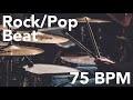 🤘 🥁 Rock/Pop Basic Beat 75 BPM