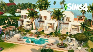 Beach Front Resort Sulani Stop Motion Build The Sims 4 No Cc