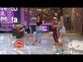 Tania rincon poses sexys y lindas piernas Venga la alegria