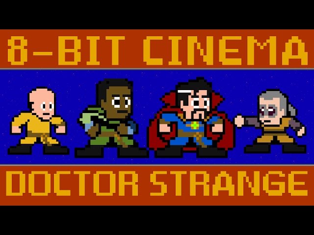 Doctor Strange Redone In 8-Bit Graphics - Video