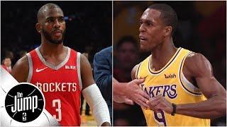 Rajon Rondo calls Chris Paul 'horrible teammate,' denies spitting on him | The Jump