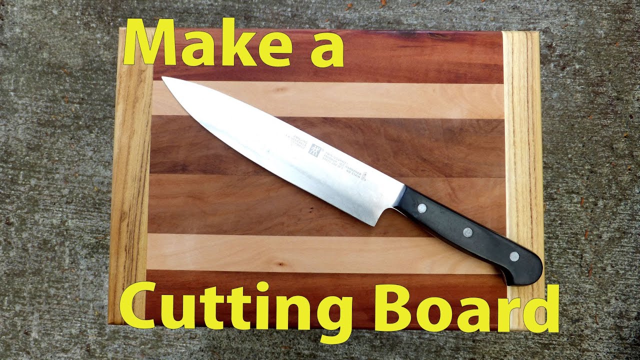 Making a Wood Cutting Board - A Woodworkweb woodworking 