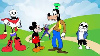 3Lamestudio Reupload Mickey Mouse Meets Undertale
