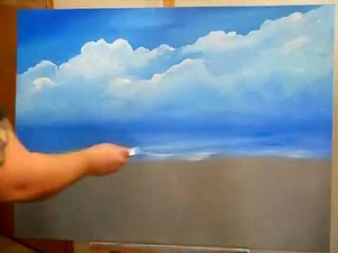 Как художник рисует облака Как художник рисует облака