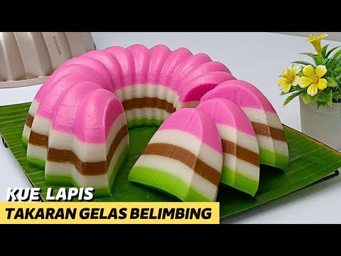 TIAP NGUMPUL KUE LAPIS INI SELALU JADI REBUTAN, BUAT NYA GAMPANG, CUMA DIADUK & KUKUS 5 MENIT
