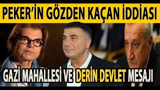 Sedat Pekeri̇n Gözden Kaçan Deri̇n Devlet İti̇rafi Mehmet Ağar, Çi̇ller, Demi̇rel Ve Gazi̇ Mahallesi̇