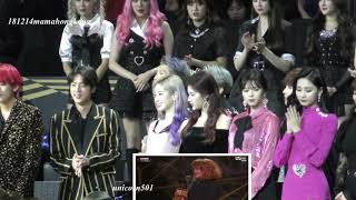 181224 boys band introduces Janet Jackson ,BTS focus @mama2018