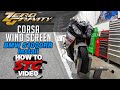 2020 Project Bike 2018 BMW S1000RR Zero Gravity Wind Screen Install | Sportbike Track Gear YouTube Video