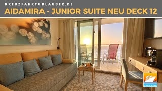 AIDAmira - Junior Suite Rundgang (neu eingebaute Version auf Deck 12) - AIDA Cruises