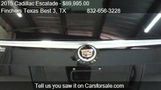2015 Cadillac Escalade Luxury 4dr SUV for sale in houston, T