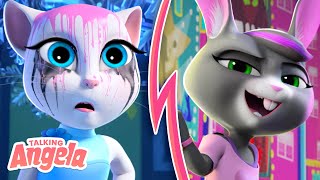 Little Miss Perfect Battle! 😇🎵 Talking Angela Song Playlist