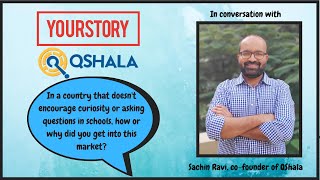 How did QShala get into this 'curious' market?