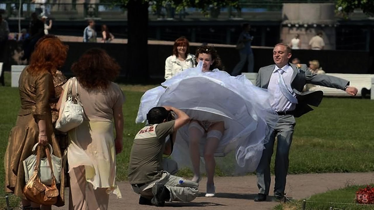 Невеста Абелла Дейнджер засветила пизду фотографу на свадьбе