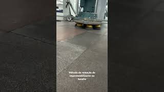 Método De Remoção Do Impermeabilizante No Basalto Sem Uso Excessivo De Água Ou Produtos Químicos.