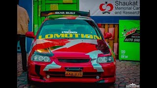 HONDA CIVIC EK 1996 (CAMO THEMED) | LOMOTION | SANDEN MOTORSPORTS | PAKWHEELS KARACHI AUTO SHOW 2018