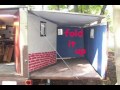portable house Homemade camper RV bug out trailer