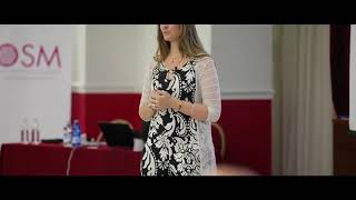 Daniela Gioria relatrice all'evento "Non arrendersi mai" per la classe di imprenditori di OSM