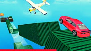 #gameplay #forkids #racing Crazy Car Driving Simulator: Impossible Sky Tracks Game |By Super Kids Ga