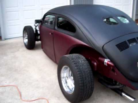 VW RAT ROD fresh paint Just two toned the rat rod with Flatz Vintage