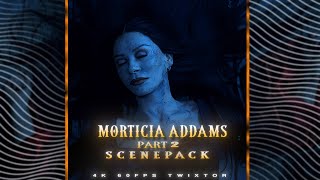 Morticia Addams Wednesday Part 2 4K60Fps Twixtor Scenepack Free Clip Without Cc 2025