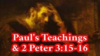 Video: In 2 Peter 3:16, Apostle Paul's letters are described as 'hard to understand' - RTC