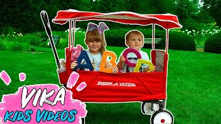 Abc Song Learn English Alphabet For Children With Vika Abc Phonics And Kids Nursery Rhymes