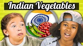 KIDS EAT INDIAN VEGETABLES | Kids Vs. Food KIDS EAT INDIAN VEGETABLES | Kids Vs. Food