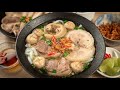 Bí Quyết nấu BÁNH CANH GIÒ HEO với cách BÓ GIÒ mềm ngọt hấp dẫn | Vietnamese Udon