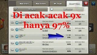 The strongest war base: Base war TH 9 terkuat (replay attact) Desmber 2016 - tipe 16