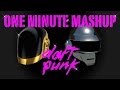 Daft Punk in a Minute - One Minute Mashup #19