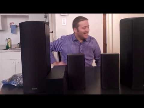 Unboxing the Onkyo HT-S5800, 5.1 Dolby Atmos surround system