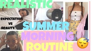 Realistic Summer Morning Routine