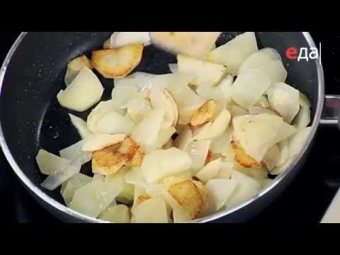 Жареная картошка тонкими ломтиками рецепт от шеф-повара / Илья Лазерсон Жареная картошка тонкими ломтиками рецепт от шеф-повара / Илья Лазерсон