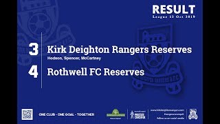 Rothwell FC Reserves Highlights