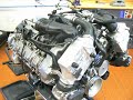 BMW 4.4 twin turbo direct engine V8 on a stand...walkaround