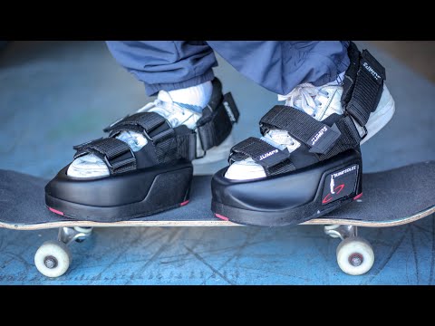 ANTI-GRAVITY JUMP SHOES?!? | MYSTERY BOX STUPID SKATE