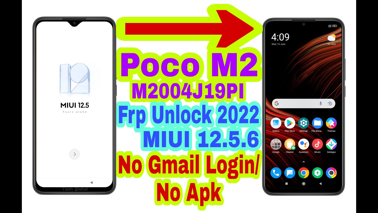 Poco M2 MIUI 12.5.6 Frp Bypass Without Pc || New Trick Poco M2 MIUI 12.5.6 Frp Bypass Without Pc || New Trick