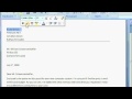 Microsoft Word 2007 Tutorial - part 09 of 13 - Formatting Text