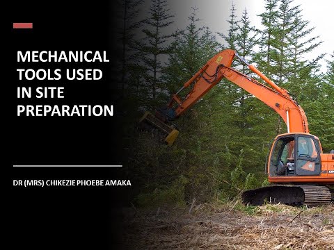 Mechanical tools used in site preparation | Basic Tech | JSS2 | 3rd Term