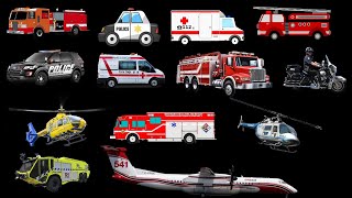 Emergency Vehicles - @Thekidspictureshow (New 2024)