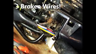 Broken Freezer Door Wire For Icemaker Fix