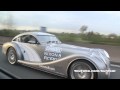 Gumball 3000 Morgan Aeromax on Belgium highway HD 1080p