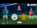 FC 24 - Manchester City vs Manchester United | FA Cup Final 23/24 Full Match | PS5™ [4K60]